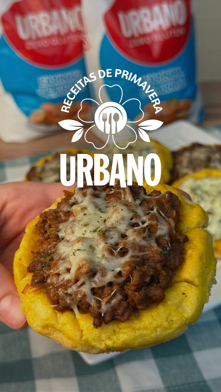 Esfirras com farinha de arroz Urbano