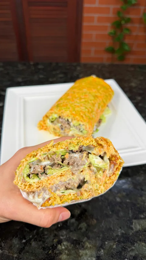Wrap de abobrinha e cenoura, receita de Elize Miranda