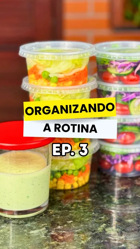 Saladas para a semana, receita de Elize Miranda