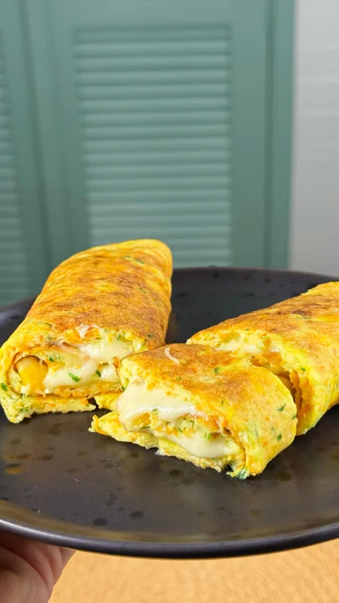 Panqueca de legumes, receita de Elize Miranda