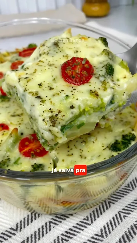 Tortinha de brócolis, receita de Elize Miranda